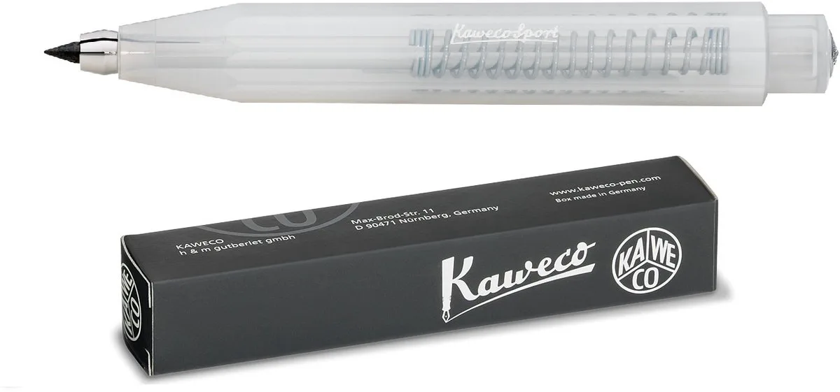 Vulpotlood 3.2 - Frosted Sport Natural Coconut van Kaweco in Transparant – productfoto