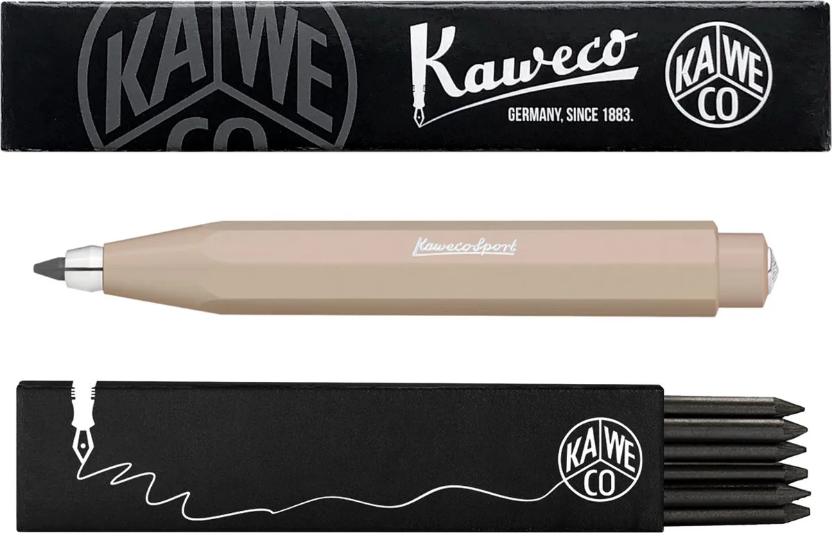 Vulpotlood 3,2 - Skyline Sport - Macchiato - Met doosje vullingen by Kaweco in Brown – product photo