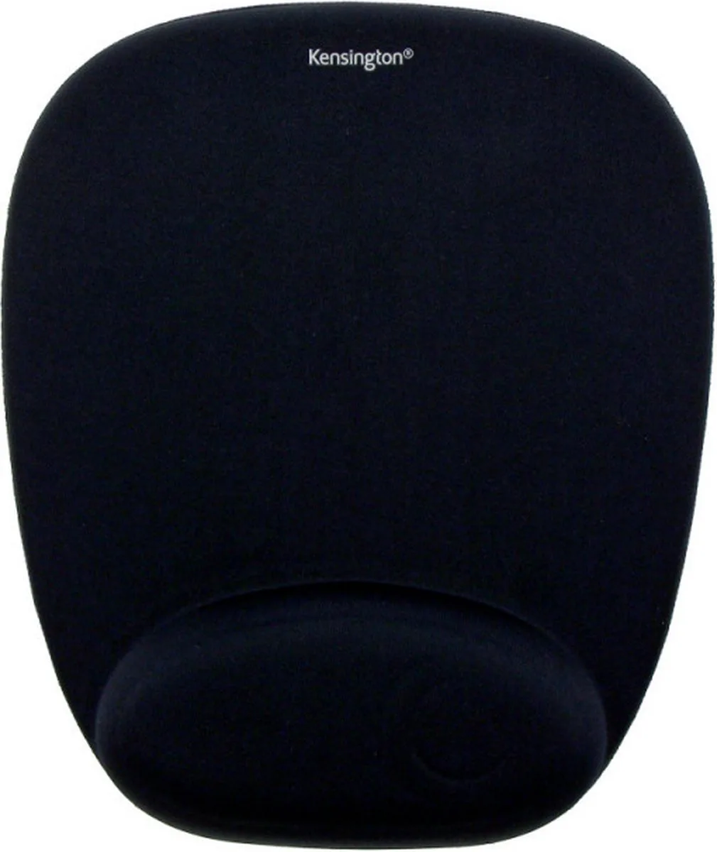 Ergonomische Muismat met Polssteun - Gemaakt van Schuimvulling de Kensington en Noir – photo produit