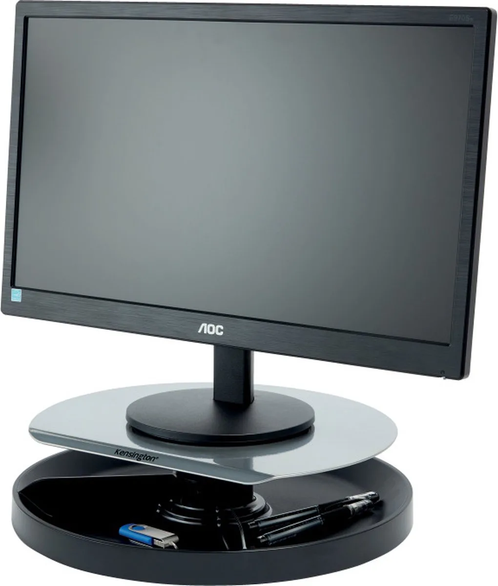 Support De Moniteur Smartfit Spin2 de Kensington en Noir – photo produit
