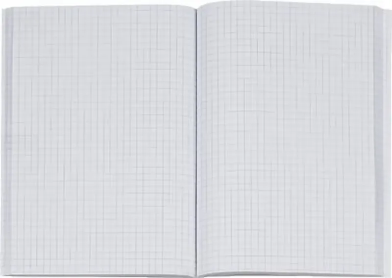 Kladde 8615272-300SB96 Notizbuch kariert Rot 96 Blatt DIN A5 van König & Ebhardt – productfoto