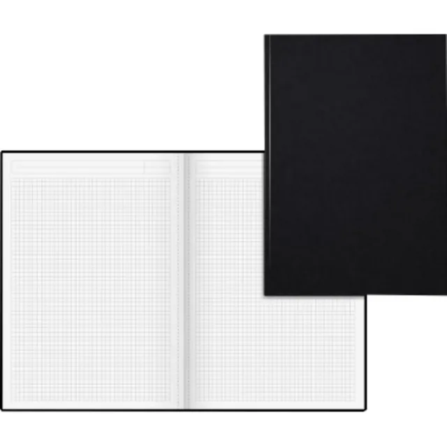 Notizbuch König & Ebhardt DIN A4 kariert 8655226 Schwarz DIN A4 kariert Anzahl der Blätter: 96 Blatt