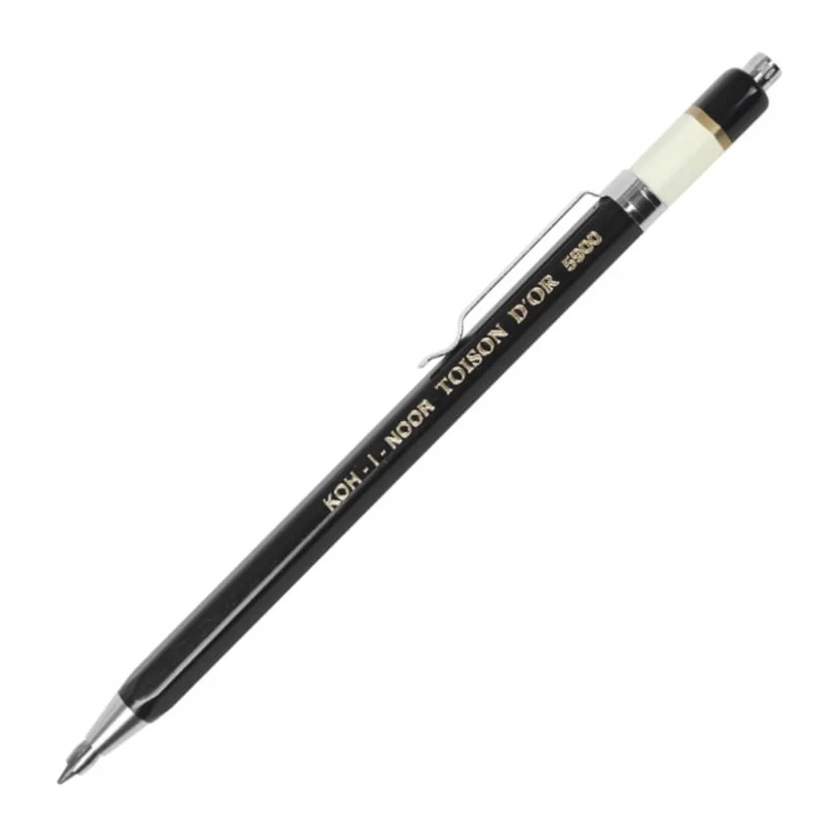 metalen potlood 2 mm met puntslijper by Koh-i-noor in Black – product photo