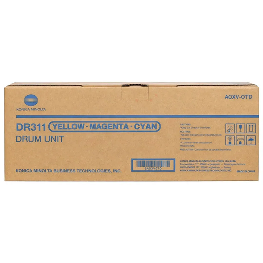 Konica Minolta DR-311 C Tromle til overførsel af toner C/M/Y A0XV0TD N/A fra Konica Minolta – produktbillede