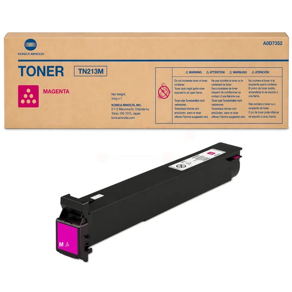 Konica Minolta TN-213 M Toner Magenta A0D7352 Magenta von Konica Minolta – Produktfoto