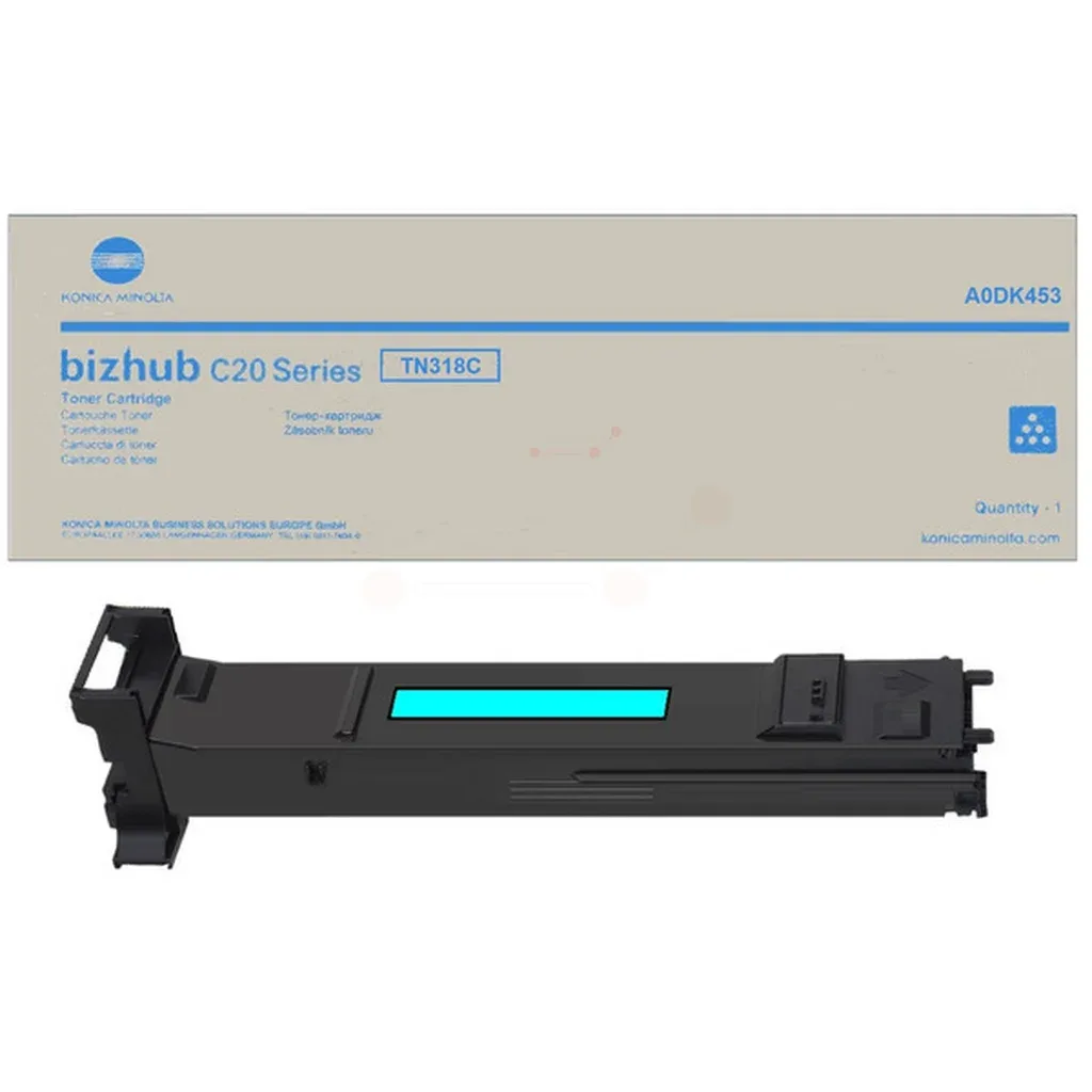 Konica Minolta TN-318 C Toner Cyan A0DK453 Cyan von Konica Minolta – Produktfoto