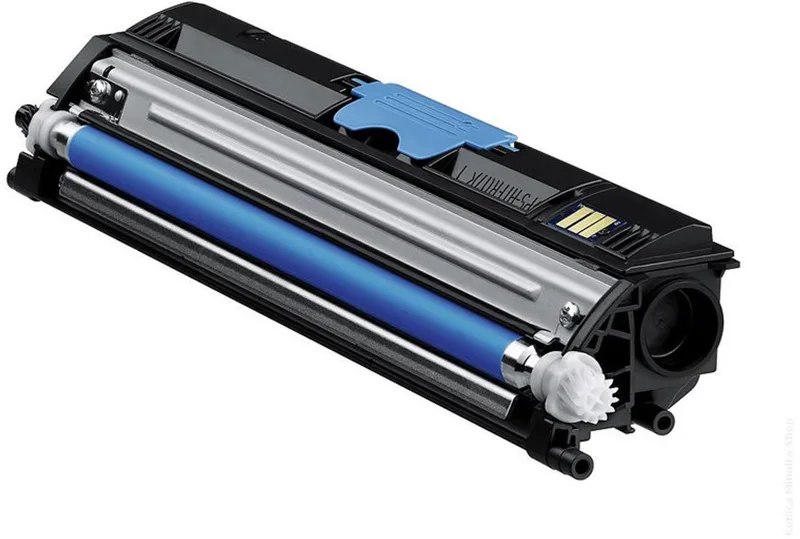 magicolor 1600W, 1650EN, 1680MF, 1690MF tonercartridge high capacity 2.500 pagina's 1-pack by Konica Minolta in Cyaan – product photo