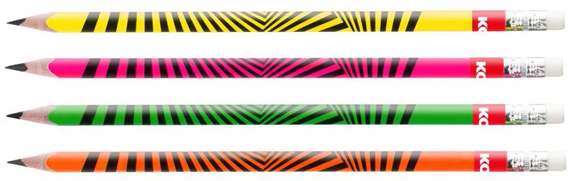 Bleistift , Grafitos Neon, , Härtegrad: HB, dreieckig by Kores – product photo