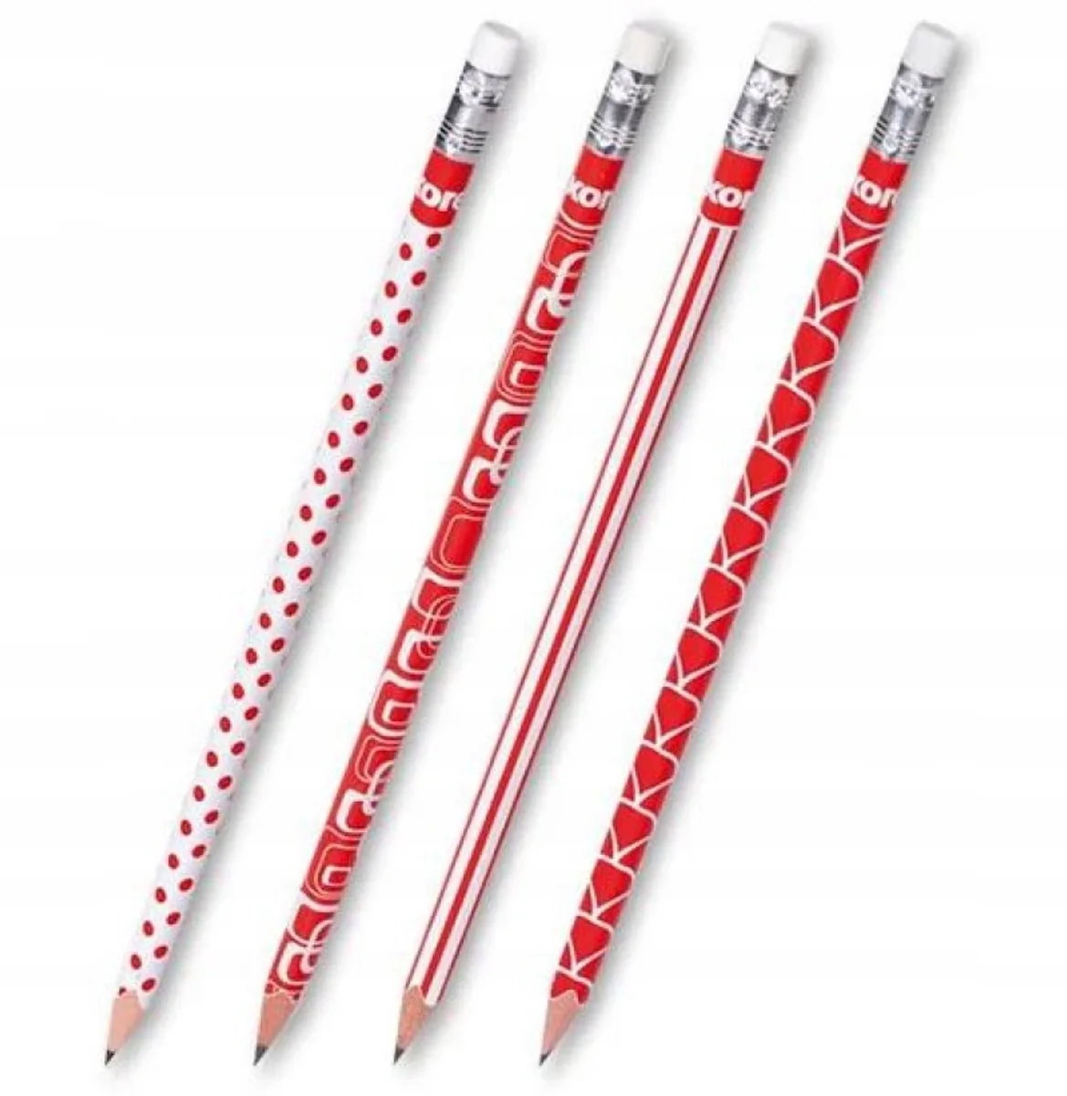 Driehoekige Potlood HB - Ideaal voor school de Kores en Rood-Wit – photo produit