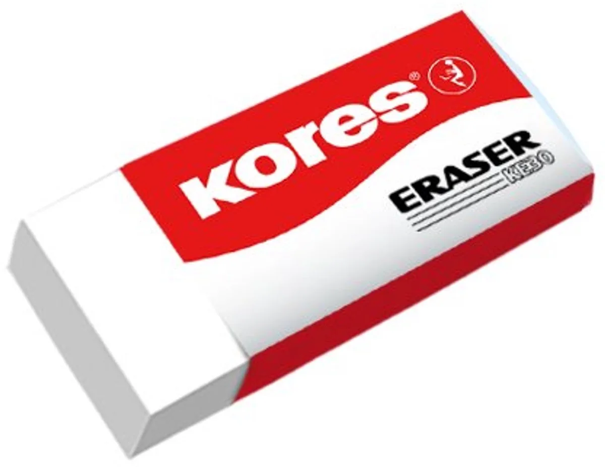 KE20 gum, kunststof, 60×21×10 mm från Kores – produktbild
