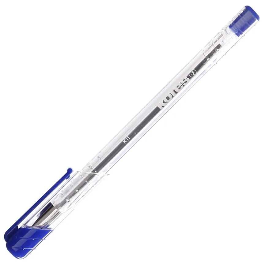 Kugelschreiber K11 Blau, Schreibfarbe: Blau fra Kores – produktbillede