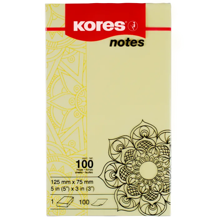 Mandala Sticky Notes 125 × 75 mm (748250) von Kores – Produktfoto