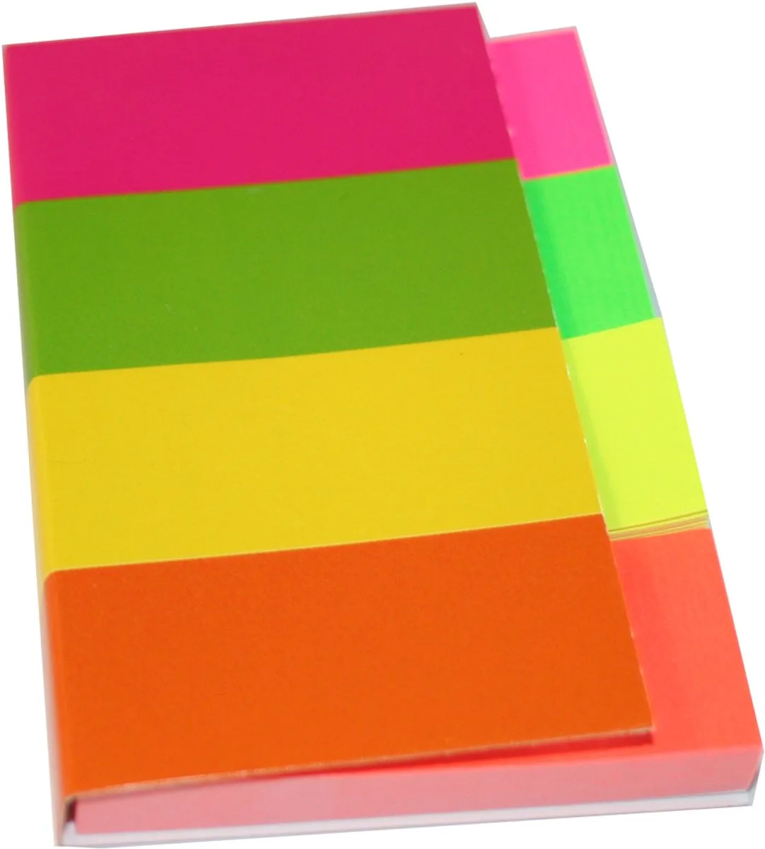 pagemarker - papier, 20 x 50 mm, neonkleuren de Kores en Rose – photo produit