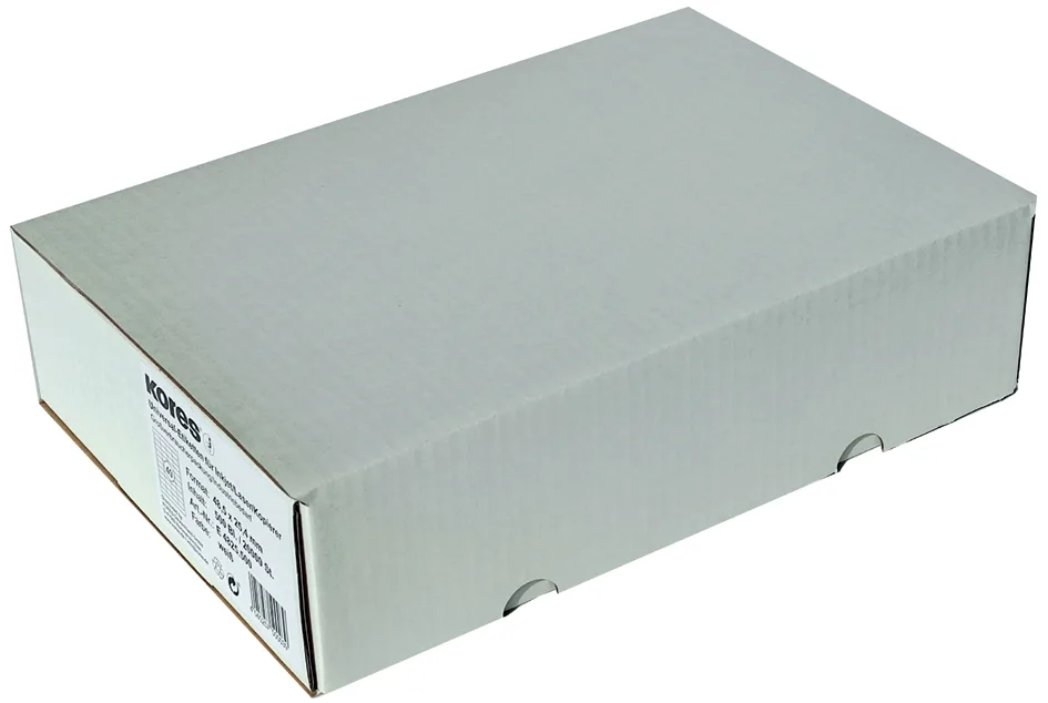 Universal-Etiketten, 105 x 42 mm, weiß, 500 Blatt by Kores – product photo