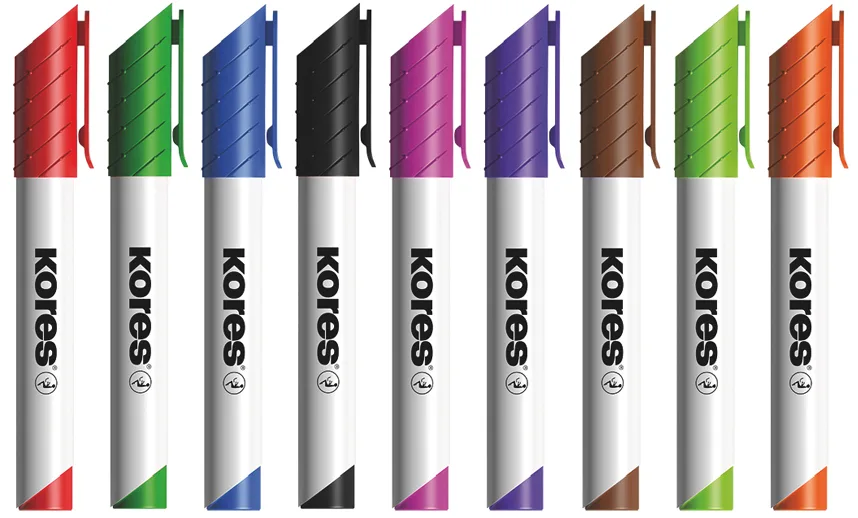 Whiteboard-Marker , K MARKER, , rot by Kores – product photo