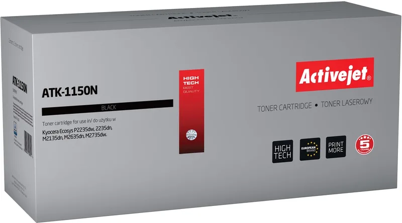 ActiveJet ATK-1150N toner voor Kyocera-printer; Kyocera TK-1150 vervanging; Opperste; 3000 pagina's; von Kyocera in Schwarz – Produktfoto