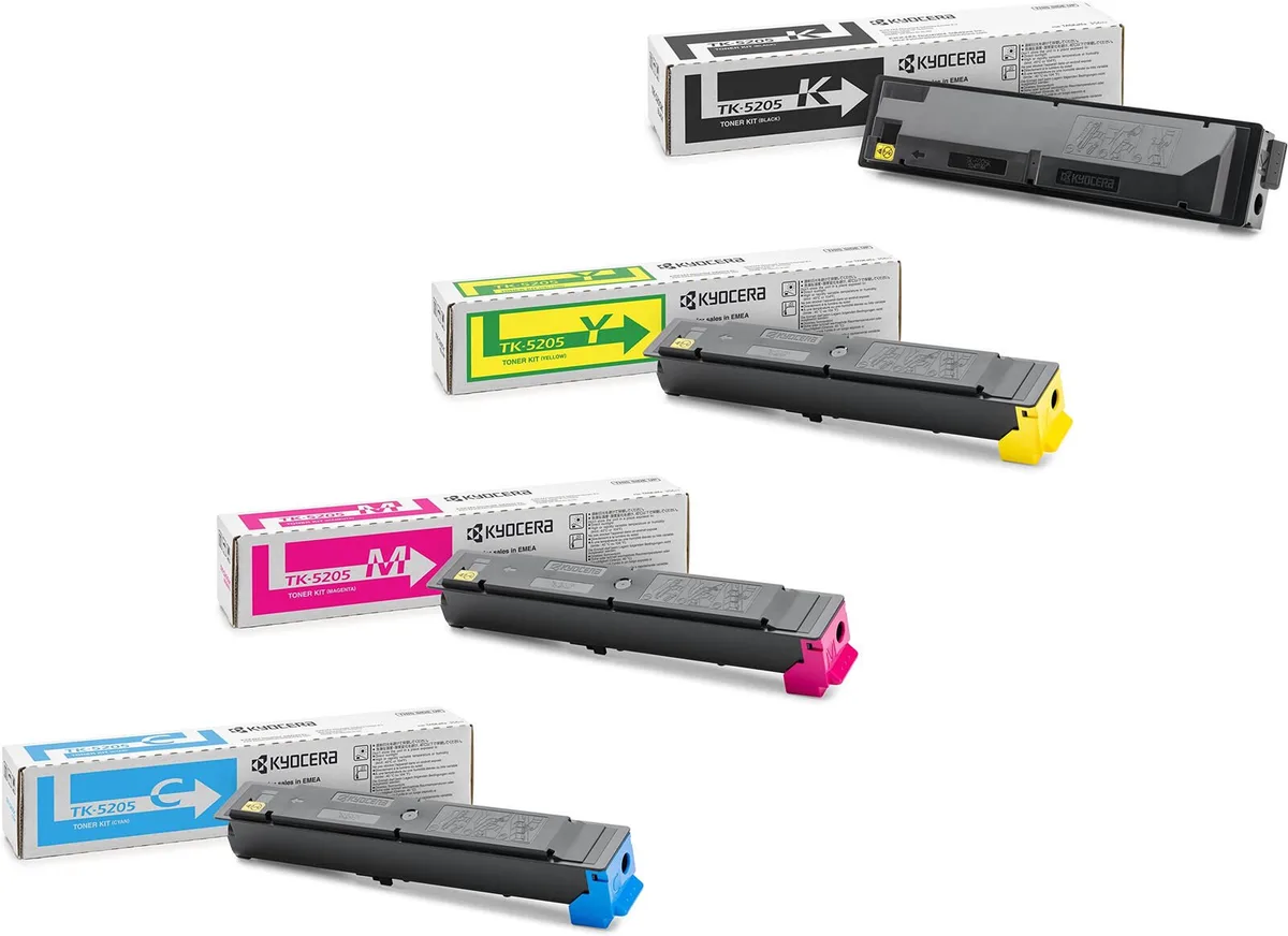 Original TK-5205 Toner - 4er Multipack van Kyocera – productfoto