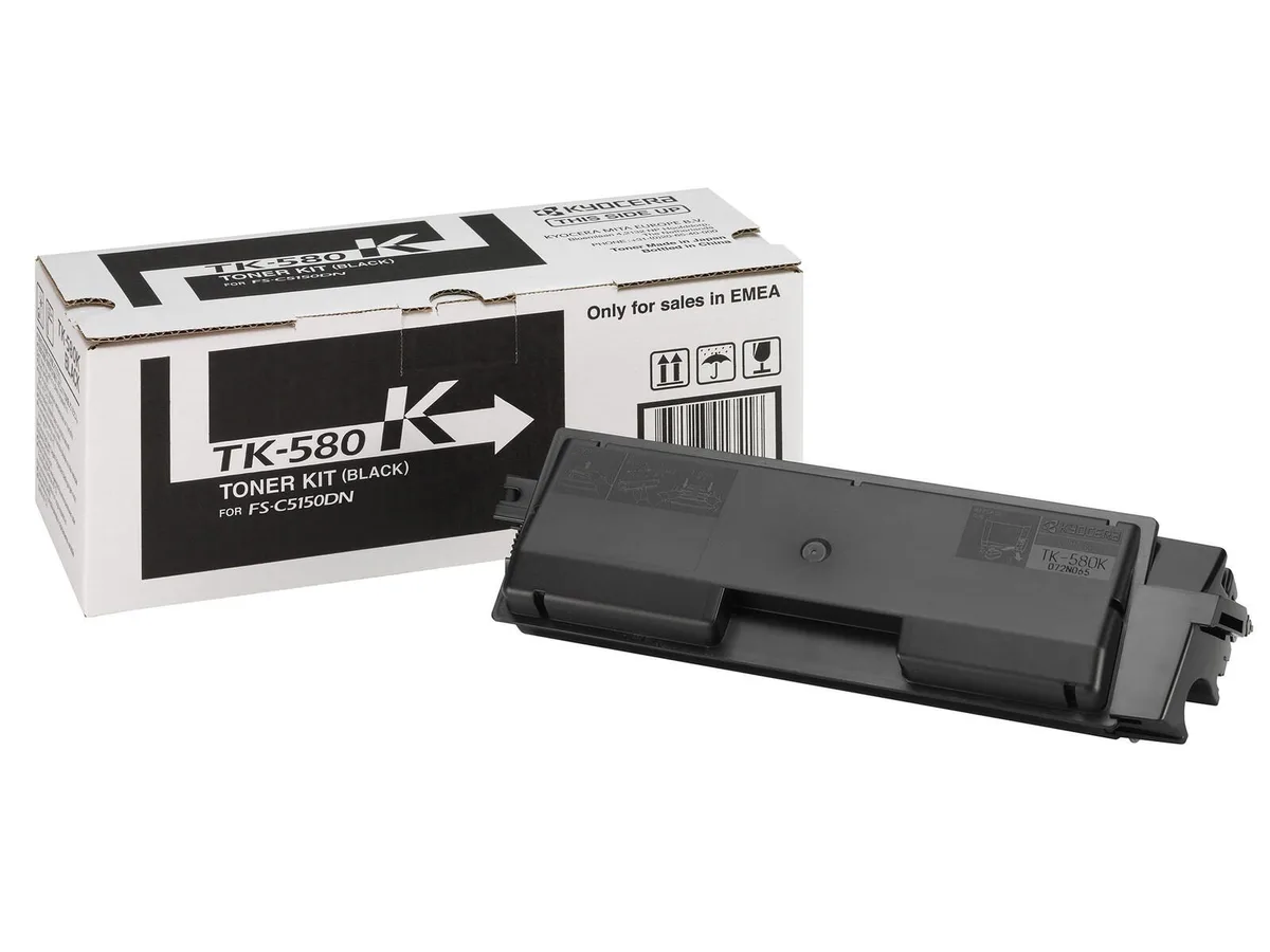 Original TK-580 Toner 4er Set von Kyocera – Produktfoto