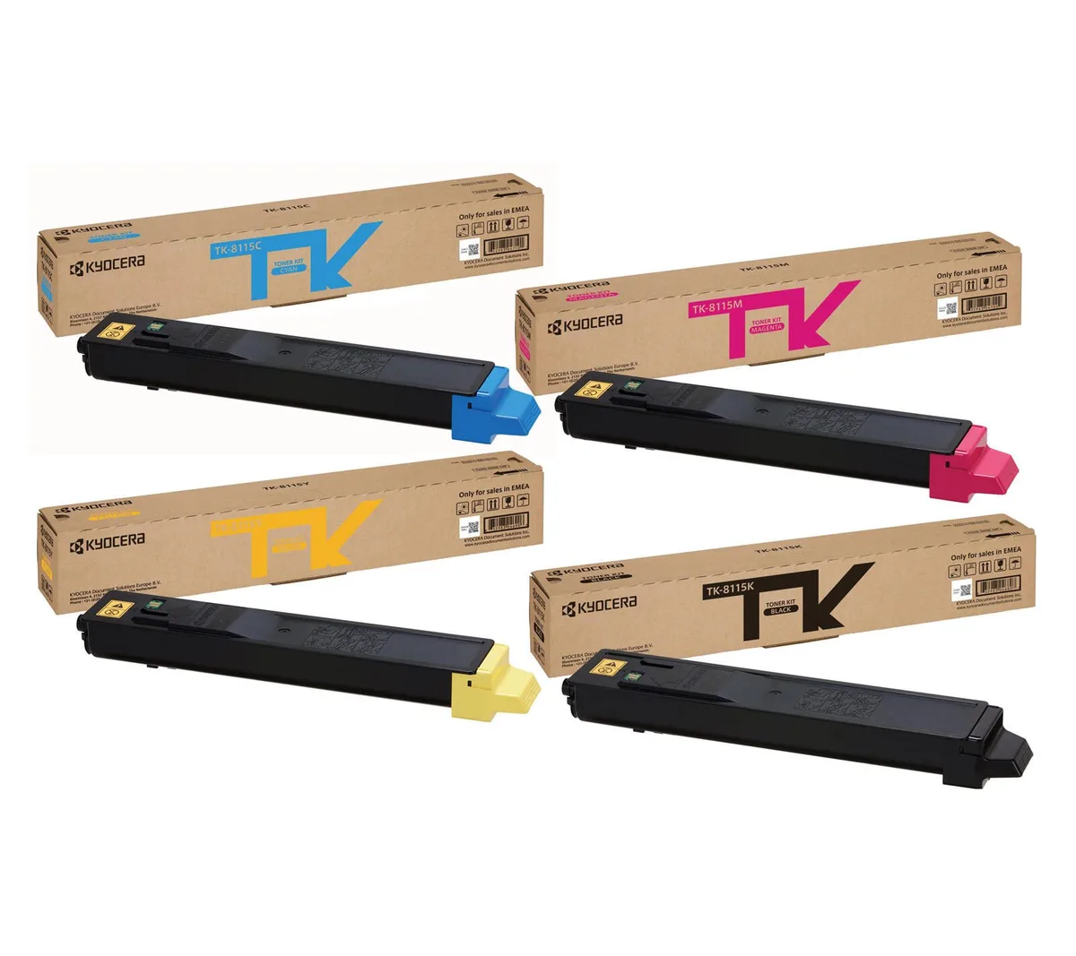 Original TK-8115 Toner - 4er Multipack von Kyocera – Produktfoto