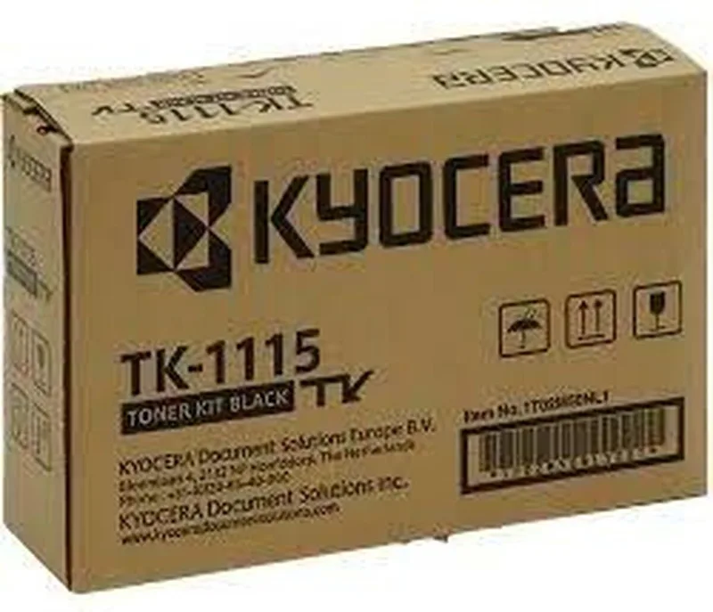 TK-1115 - Tonercartridge - 1 stuk - Origineel de Kyocera en Noir – photo produit