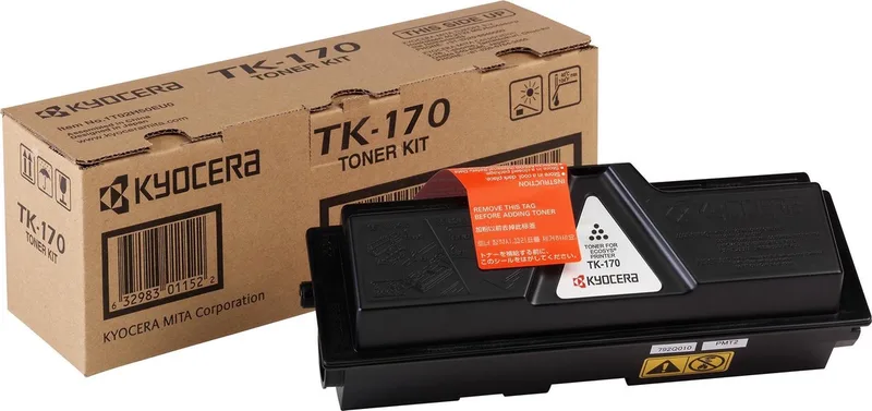 TK-170 - Tonercartridge - 1 stuk - Origineel de Kyocera en Noir – photo produit