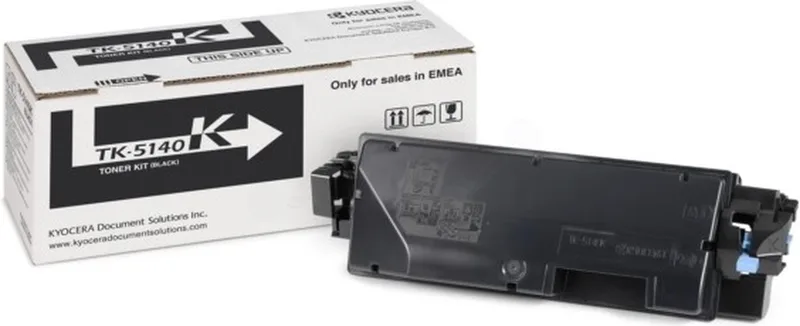 TK-5140K - Tonercartridge - 1 stuk - Origineel by Kyocera in Black – product photo