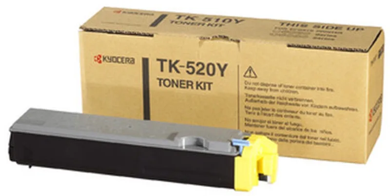 TK-520Y - Tonercartridge - 1 stuk - Origineel - Geel by Kyocera in Zie titel – product photo