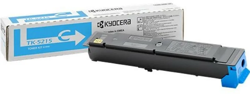 TK-5215C - Tonercartridge - Origineel Cyaan de Kyocera en Zie titel – photo produit