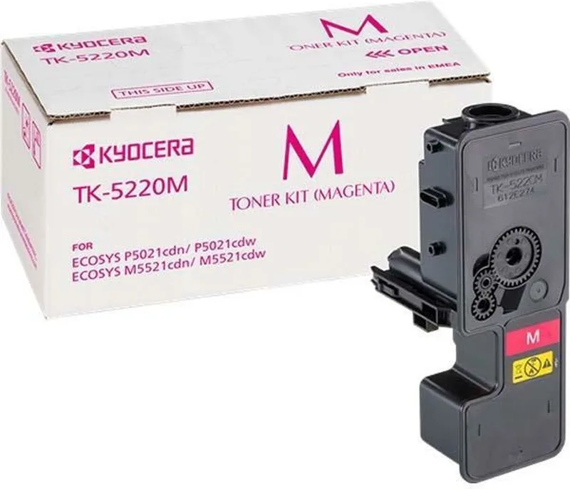 TK-5220M - Tonercartridge - 1 stuk - Origineel by Kyocera in Magenta – product photo