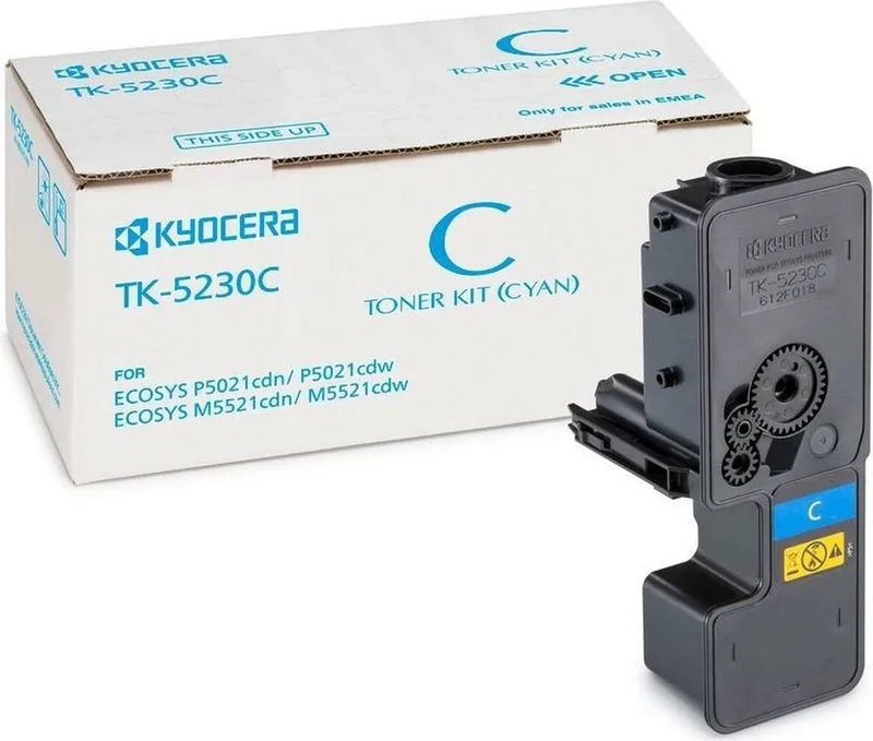 TK-5230C - Tonercartridge - 1 stuk - Origineel by Kyocera in Cyaan – product photo
