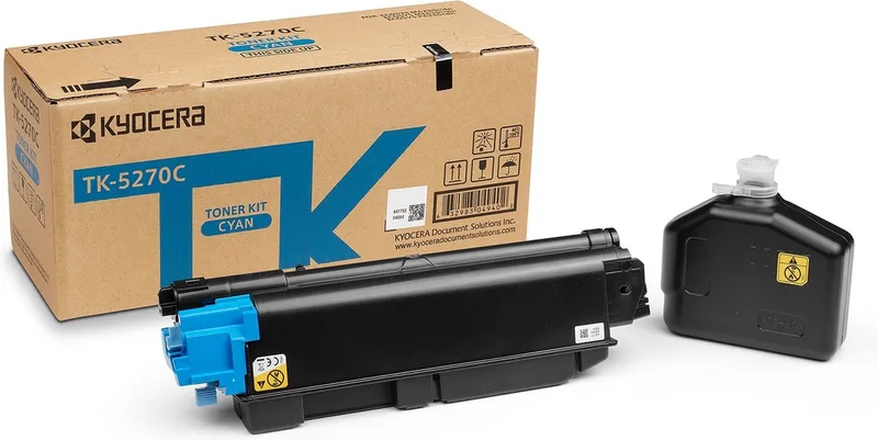 TK-5270C - Tonercartridge - 1 stuk - Origineel by Kyocera in Cyaan – product photo