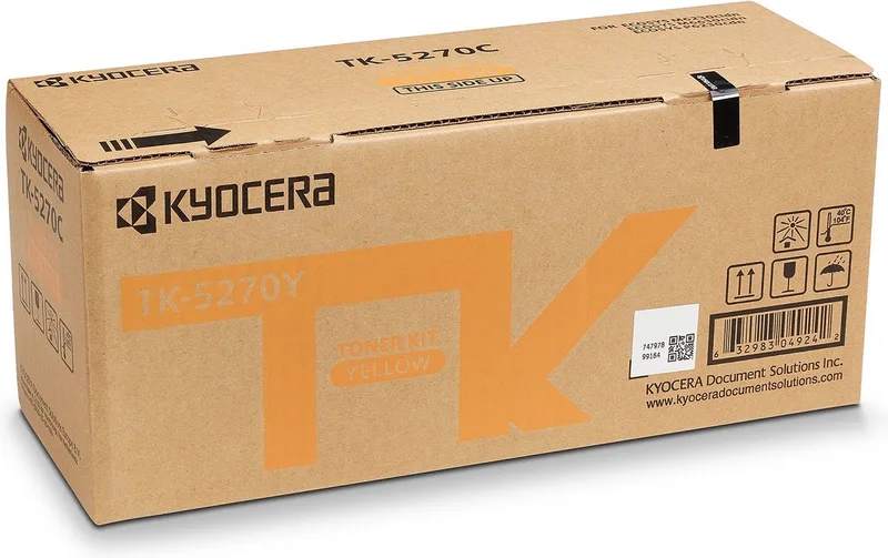 TK-5270Y tonercartridge 1 stuk(s) Origineel de Kyocera en Jaune – photo produit