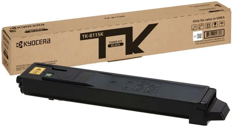 TK-8115K - Tonercartridge - 1 stuk - Origineel de Kyocera en Noir – photo produit