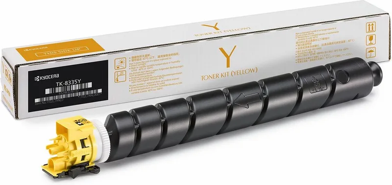 TK-8335Y - Tonercartridge - 1 stuk - Origineel von Kyocera in Gelb – Produktfoto