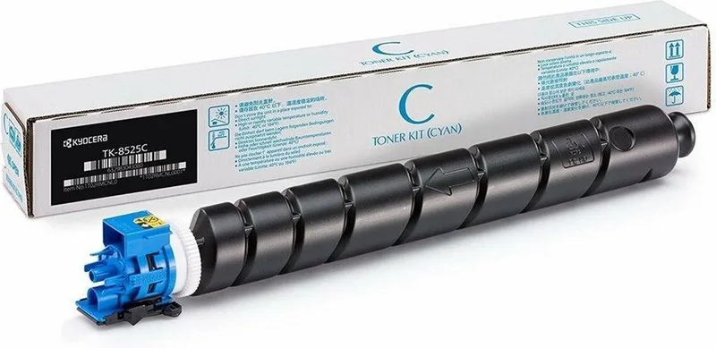 TK-8525C - Tonercartridge - 1 stuk - Origineel de Kyocera en Cyaan – photo produit