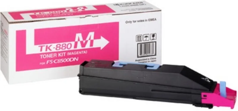 TK-880M - Tonercartridge - 1 stuk - Origineel de Kyocera en Magenta – photo produit