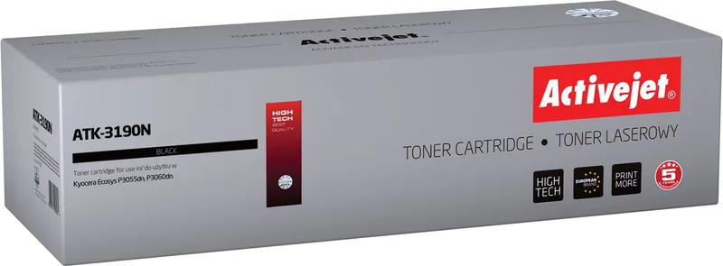 Toner Activejet ATK-340N (replacement Kyocera TK-340; Supreme; 12 000 pages; Black) von Kyocera in Schwarz – Produktfoto