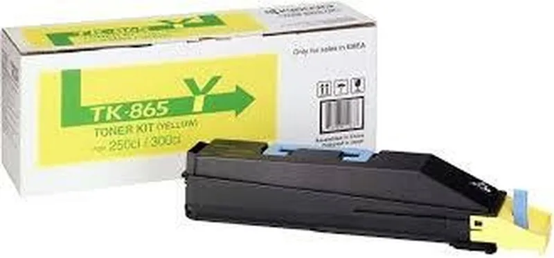 Toner Kyocera TK-865Y Yellow von Kyocera in Gelb – Produktfoto