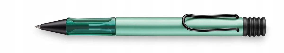 AL-star vulpen - Aluminium, ergonomisch, zwart schrijvend de Lamy en Mint – photo produit
