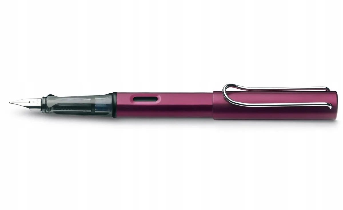 AL-star Vulpen - Fijn (F) - Aluminium de Lamy en Violet – photo produit