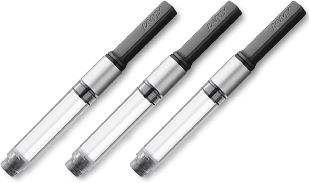 Converter Z27 voor Vulpen - Zwart (3 stuks) de Lamy – photo produit