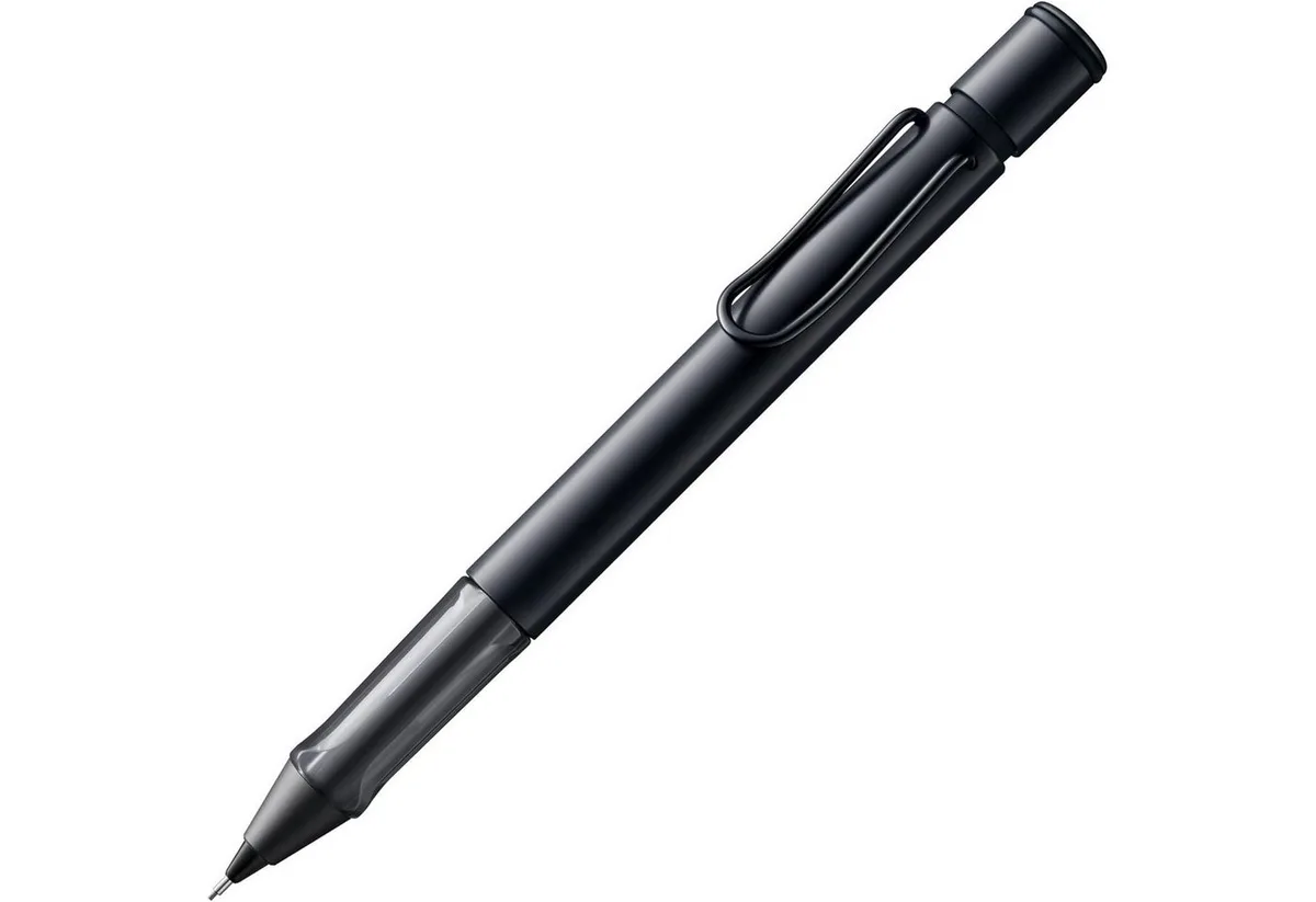 Druckbleistift LAMY Druckbleistift AL Star mit Mine 0,5mm und Radiergummi by Lamy in Black – product photo