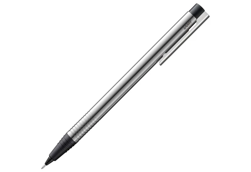Druckbleistift LAMY logo matt black Druckbleistift Minenbleistift Edelstahl Gehäuse van Lamy in Zwart – productfoto