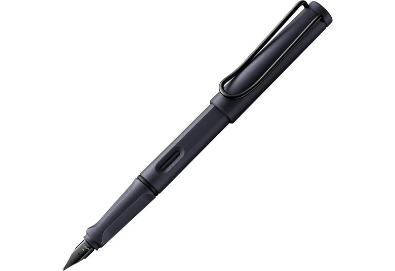 Füllhalter LAMY Füller Safari 0E2 STEEL Stärke F de Lamy en Noir – photo produit