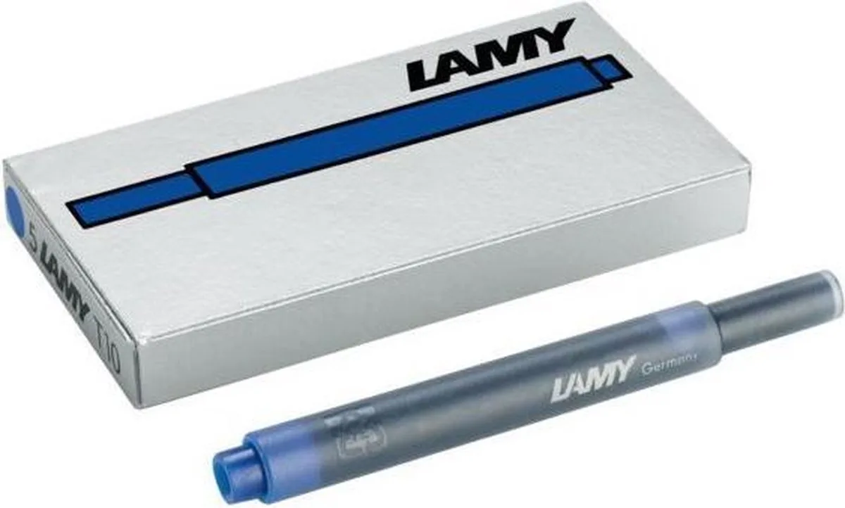 Inktpatroon T10 - 5 stuks de Lamy en Bleu – photo produit