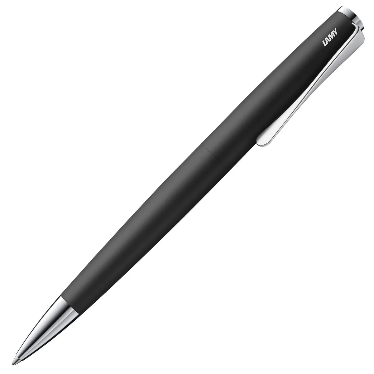 Kugelschreiber studio schwarz matt, Schreibfarbe: schwarz by Lamy – product photo