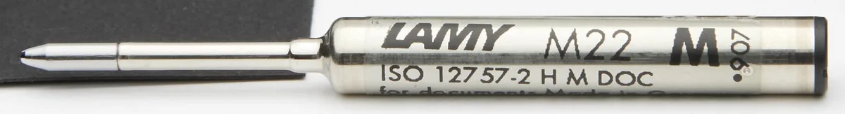 Kugelschreibermine M 22 0.15 mm Schwarz de Lamy – photo produit