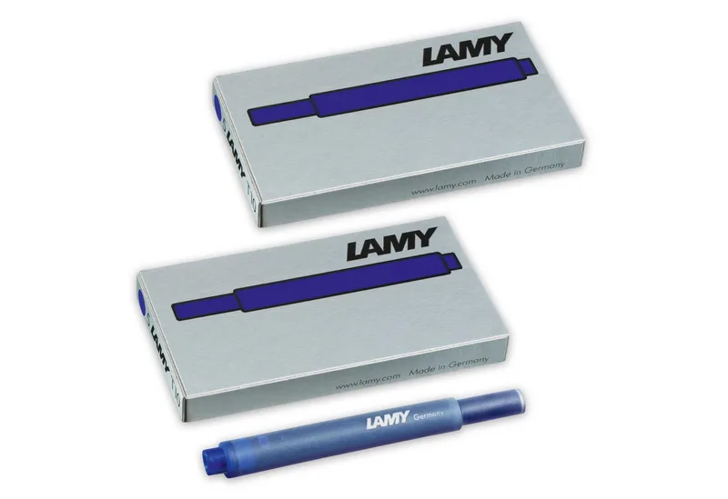 LAMY 2er Set Tintenpatronen T10 825 löschbar (10 Stück) Tintenpatrone von Lamy in Blau – Produktfoto