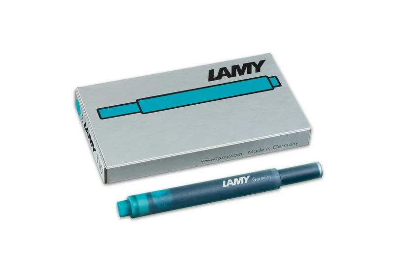 LAMY Tintenpatronen T10 825 TÜRKIS Tintenpatrone von Lamy – Produktfoto