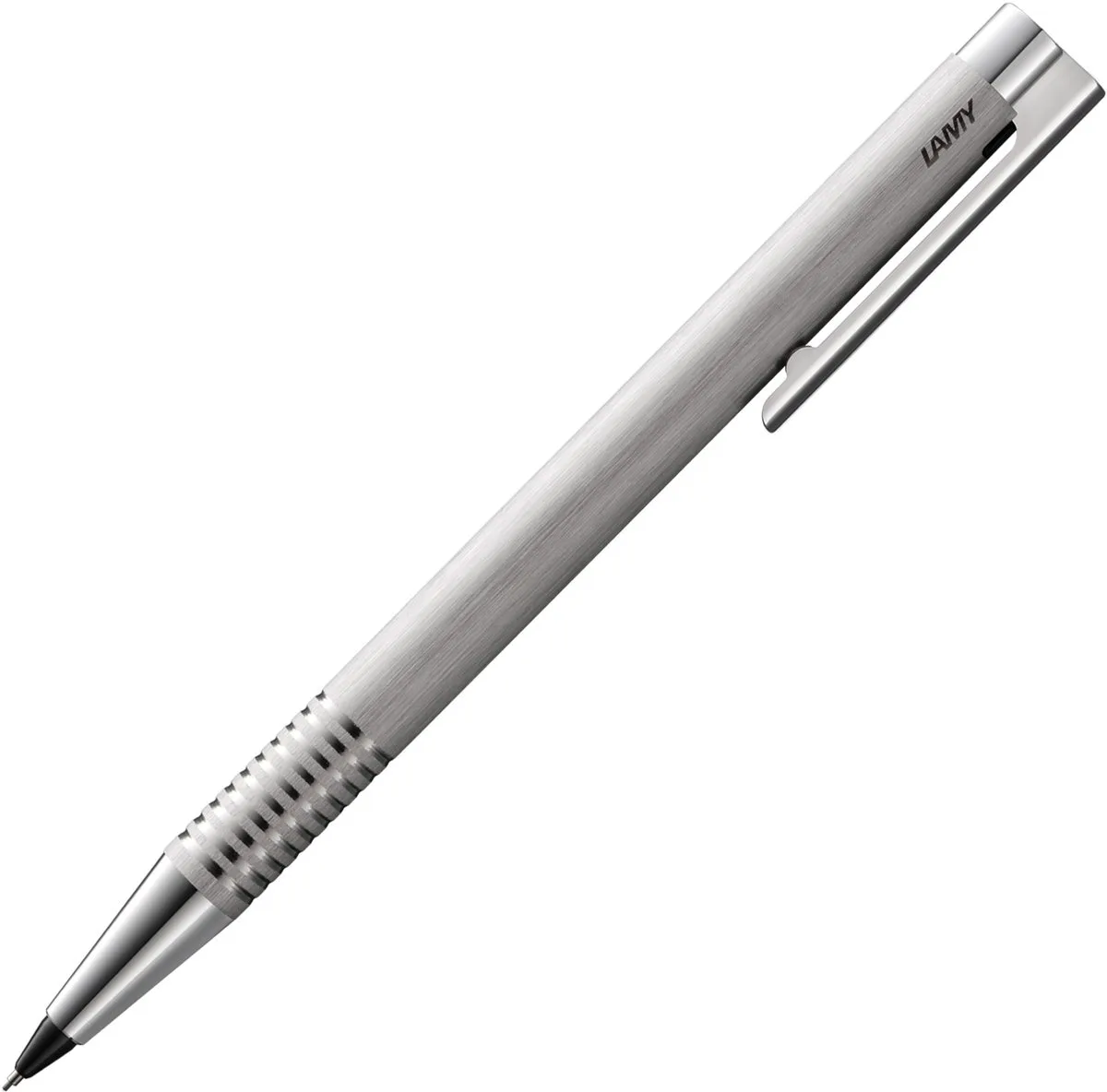 Logo - Geschenkset - Balpen - Vulpotlood - Roestvrij edelstaal. by Lamy in Chrome – product photo